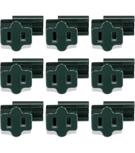 Frienda 10 Pieces Zip Plug Gilbert Vampire Slip On Plugs for